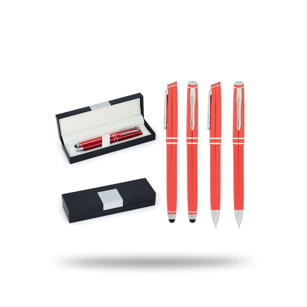 Metal Touchpen Roller & Tükenmez Kalem Seti