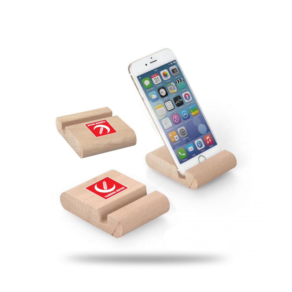 Seçim Ahşap Telefon Standı