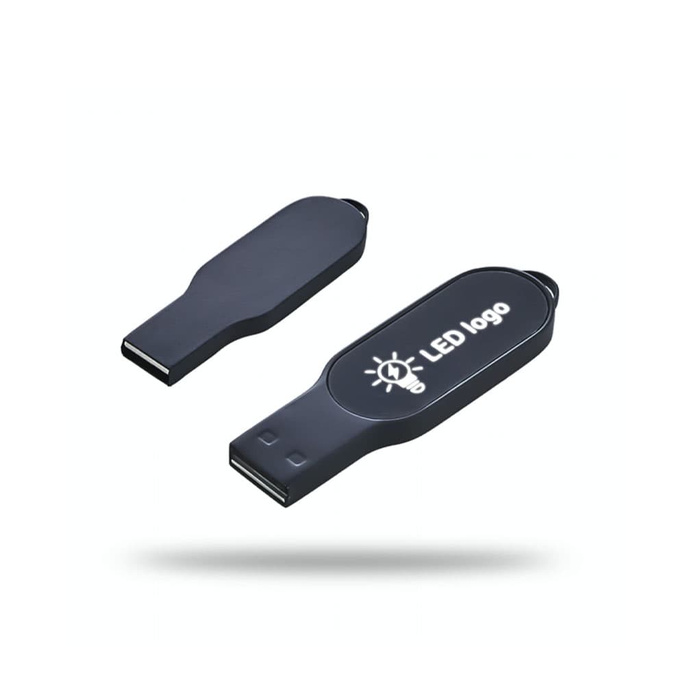 Işıklı Rubber USB Bellek