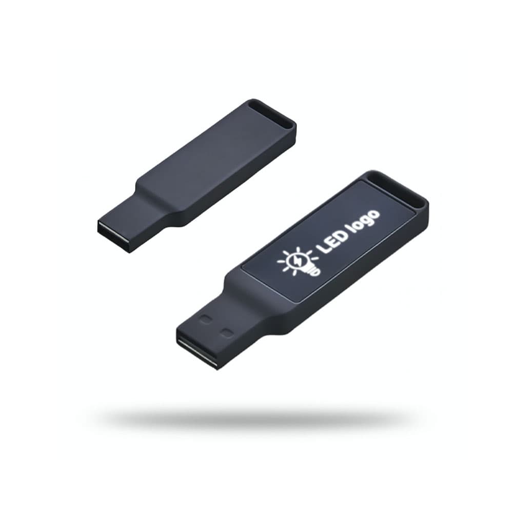 Işıklı Rubber USB Bellek