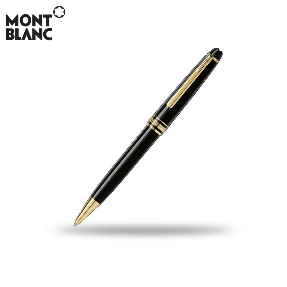 Montblanc Meisterstück Altın Kaplamalı Tükenmez Kalem
