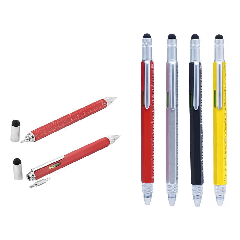 Multifunction Metal Stylus Rollerball pen