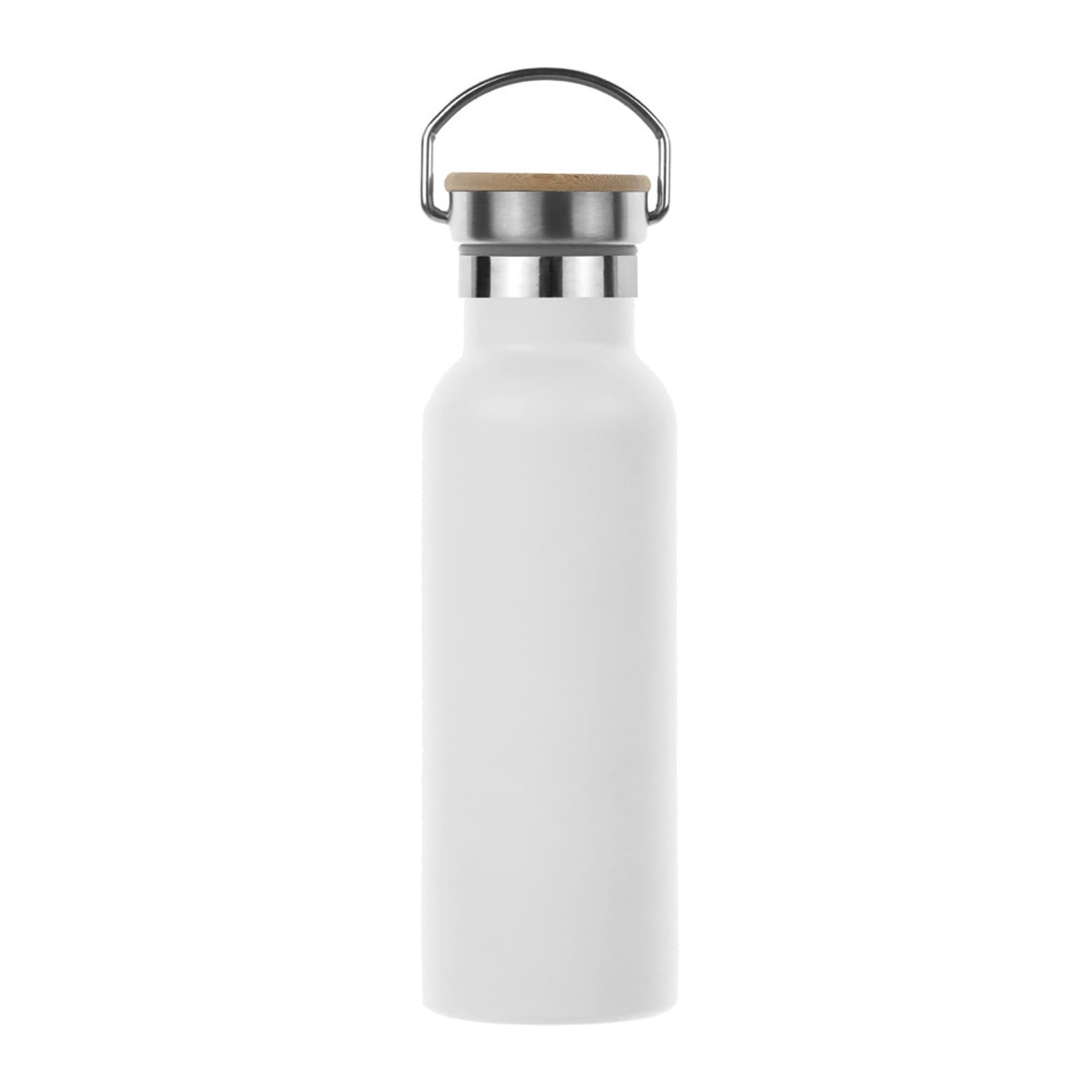 Steel Tumbler with Bamboo Lid