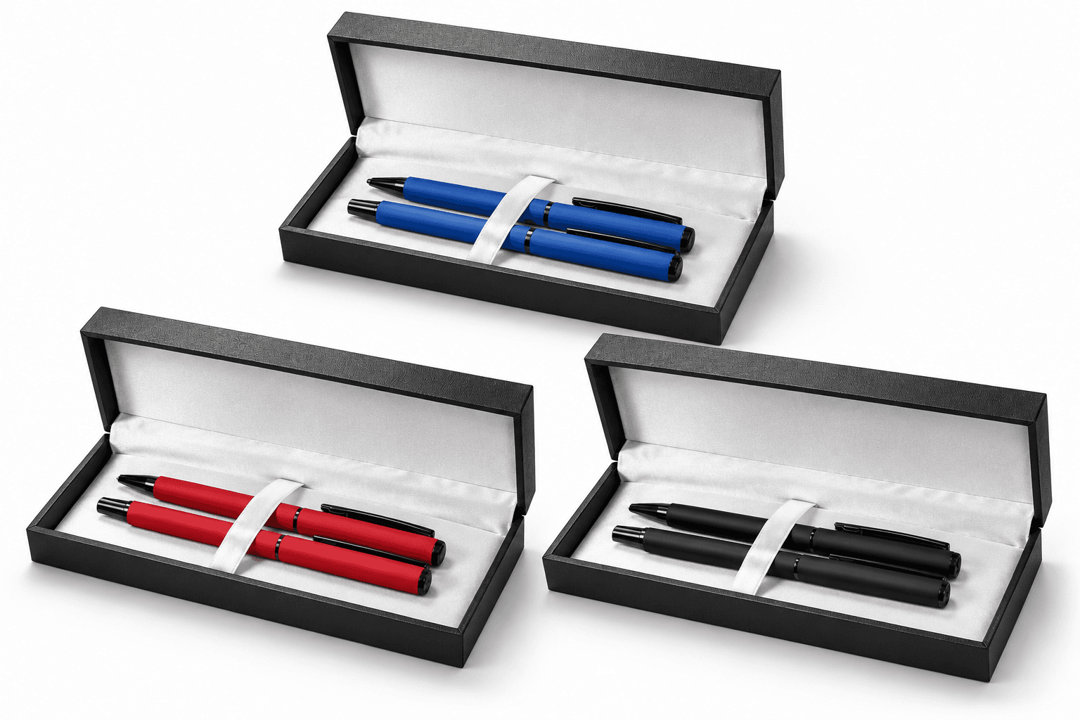 Metal Rollerball & Ballpoint Pen Set