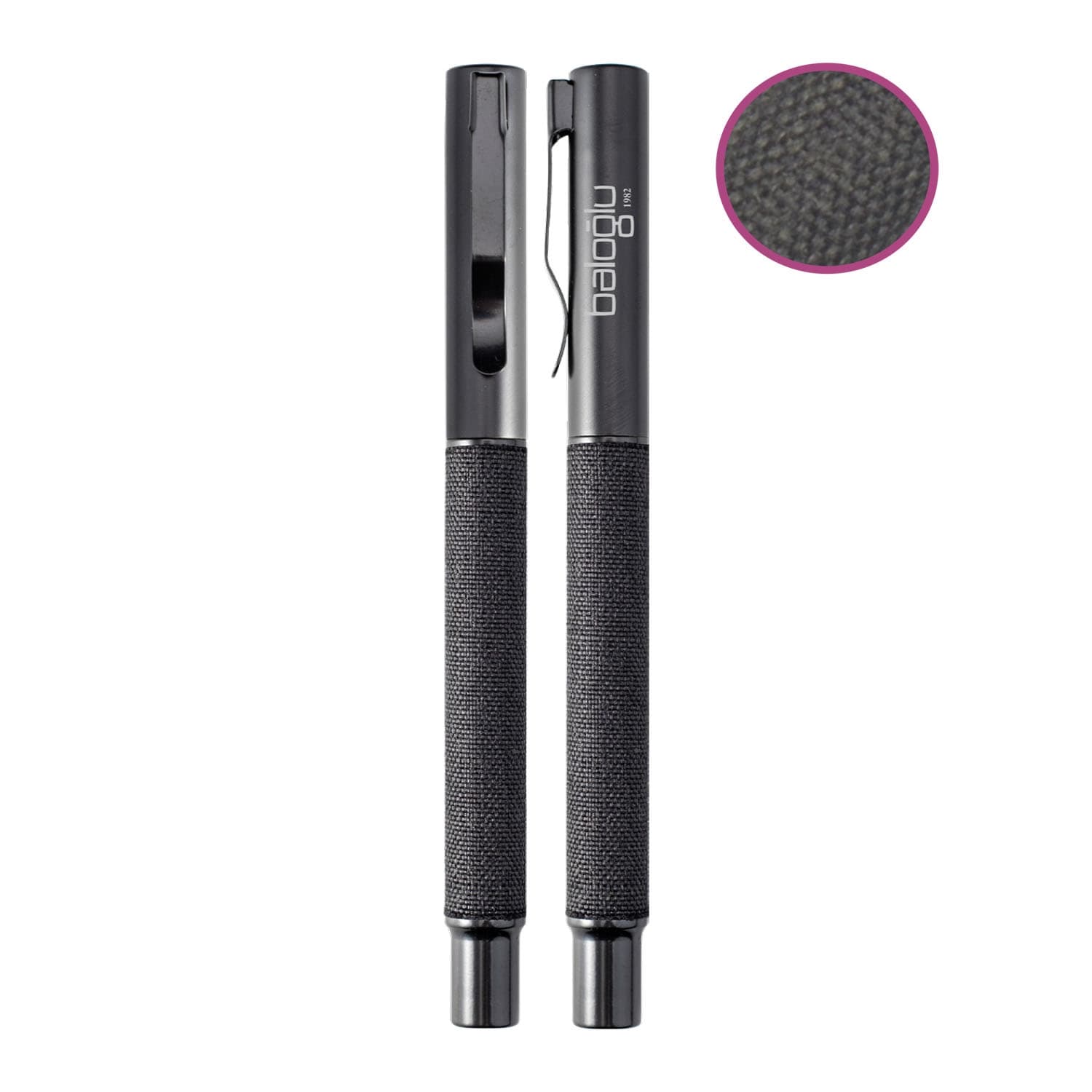 Fabric-Barrel Rollerball Pen