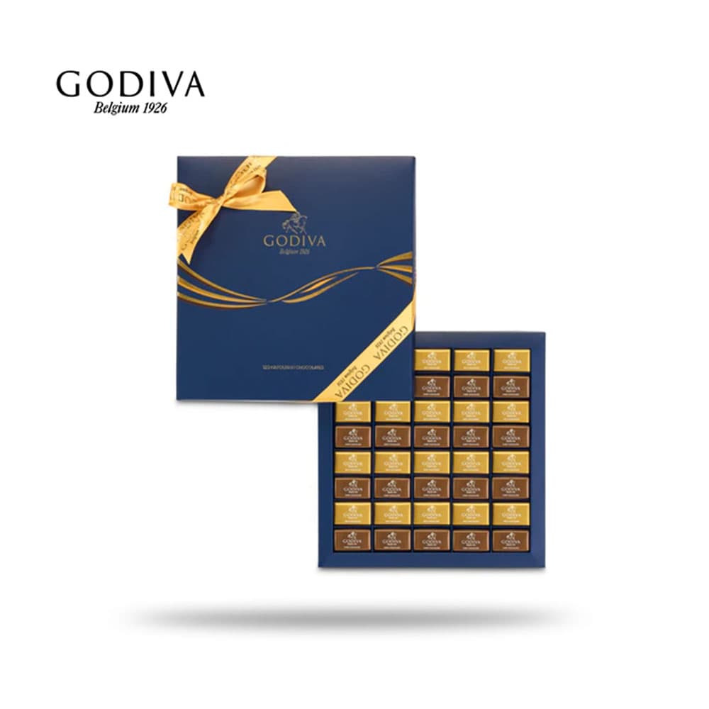 GODIVA Lacivert Napoliten Kutu, 120 Adet